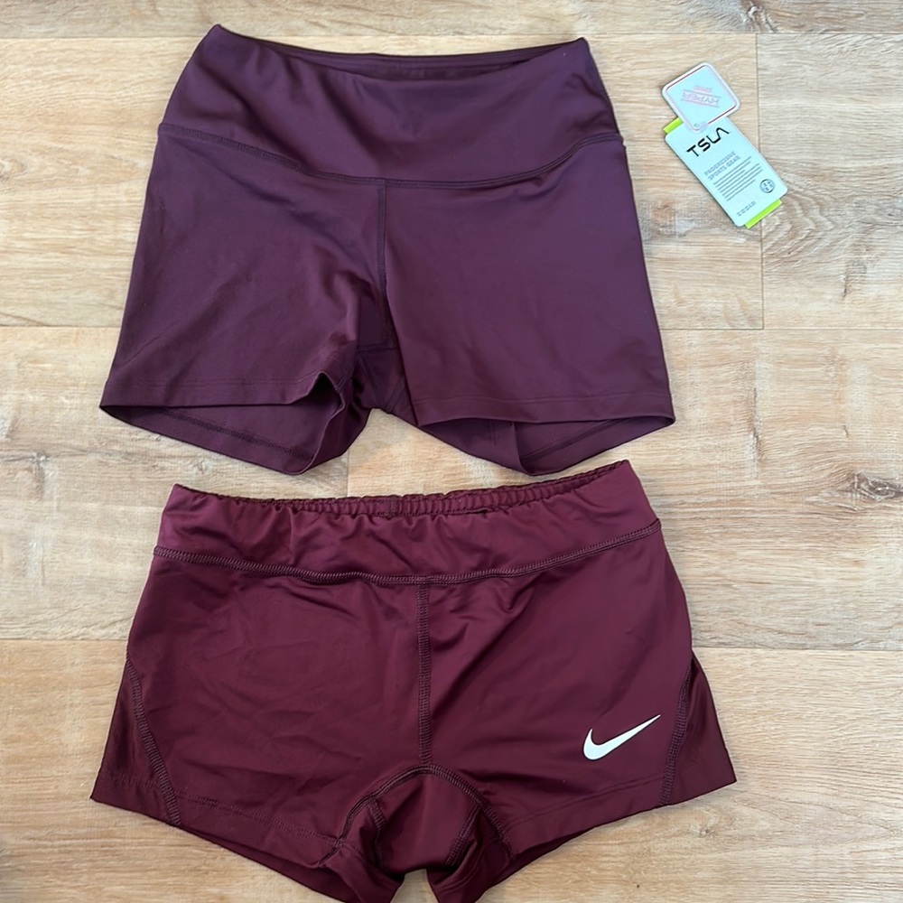 Maroon Spandex Bundle